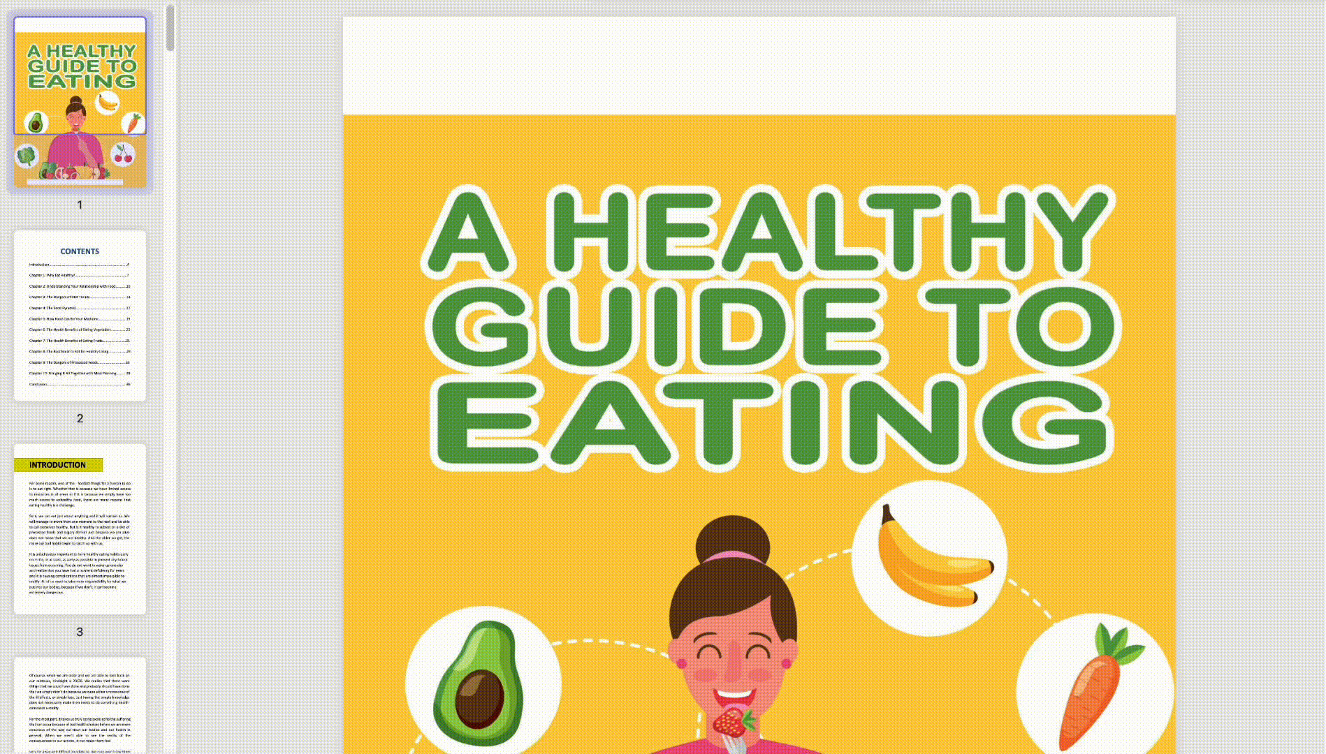 A Healthy Guide Animation